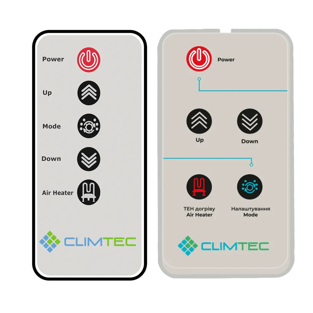 Remote Control for RD Heat Recovery Unit