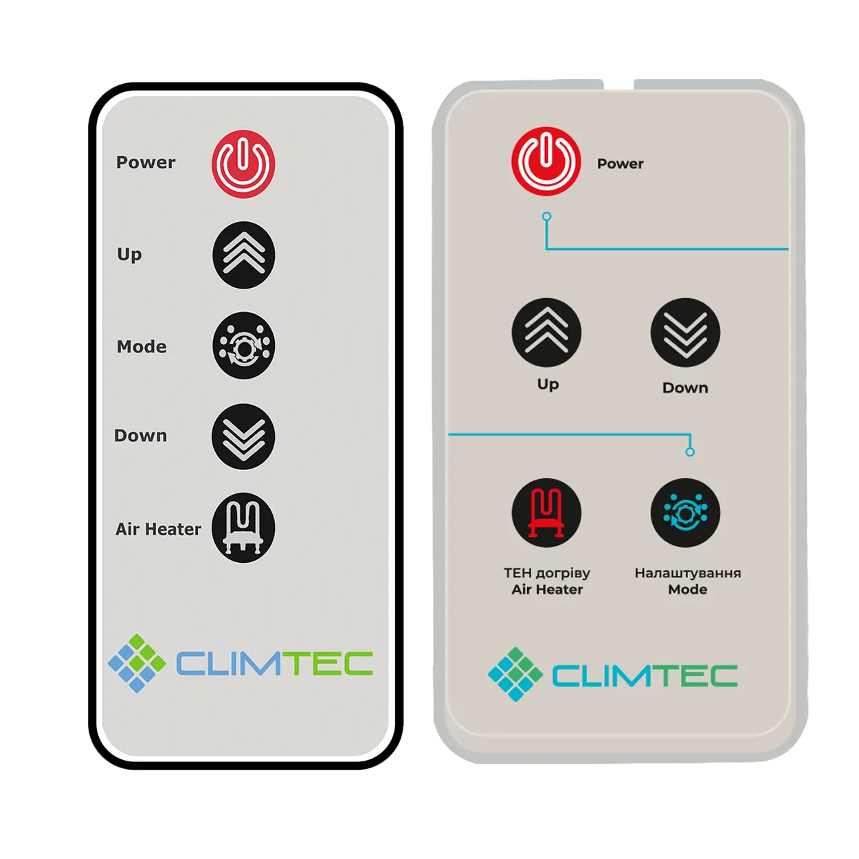 Climtec accessories, filters and controls